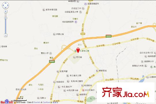 北尚華城項(xiàng)目電子地圖