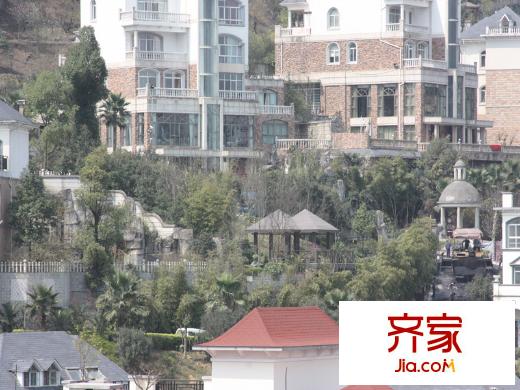 泉天下泉城首府小區(qū)遠(yuǎn)景（2013-3-6）