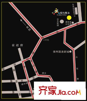 城市魔方交通圖
