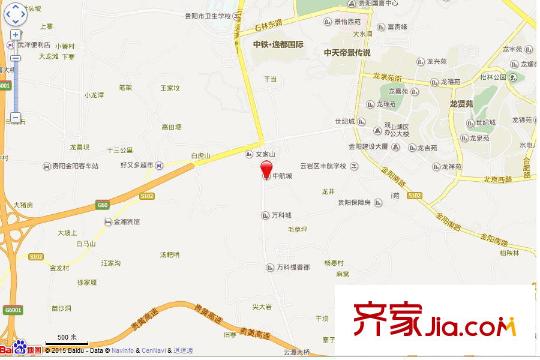 中航城百度電子地圖