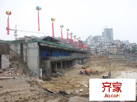 夢想典城項目施工進度圖(2013-5-8)