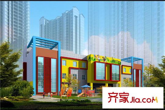 美林灣幼兒園效果圖