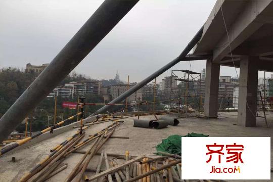 恒豐貴陽(yáng)中心工程進(jìn)度近景（2015-11-27）