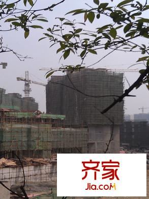 中渝第一城高層施工（2013-8-23）