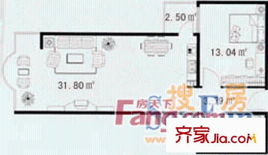 中科嘉園 戶型圖
