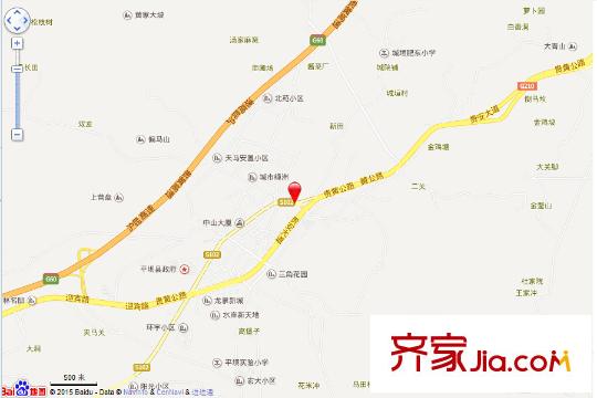 貴安鴻通城項目電子地圖