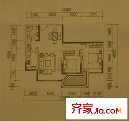 雄駿怡翠居 戶型圖