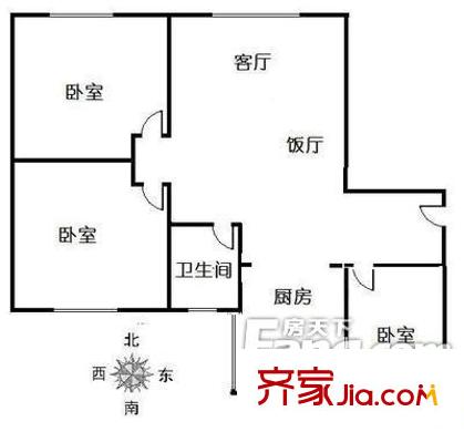 中山花園 戶型圖3