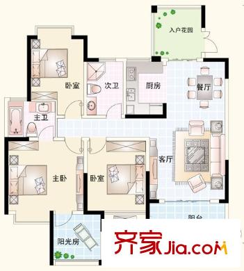世紀商務(wù)城戶型圖03 