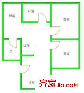 七砂綜合樓 戶型圖