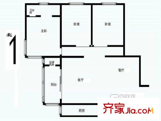 中科嘉園 戶型圖 3