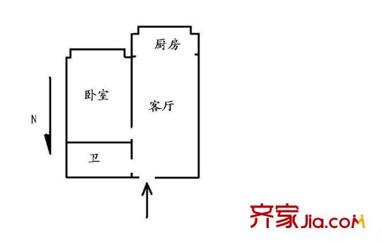 裕陽酒店旁宿舍 戶型圖 2