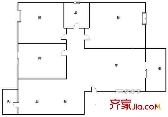 新興苑戶型圖04 