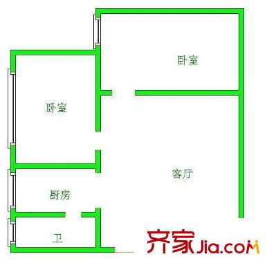 亞泰花園戶型圖02 