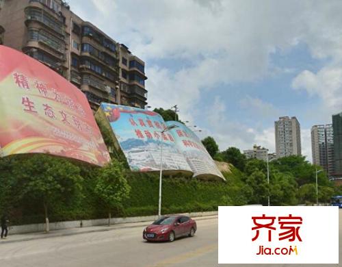 三五廠生活區(qū)外景圖 