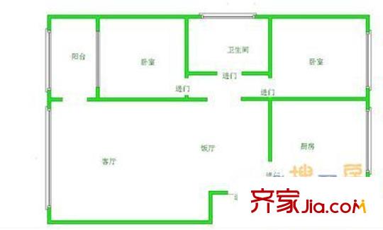 市政府一小區(qū)_戶型圖4