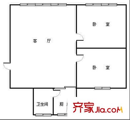 省地勘院宿舍 0室 戶型圖