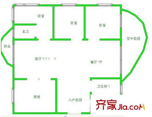  黔貴小區(qū) 戶型圖4