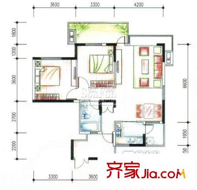 神舟科技大廈 戶型圖2