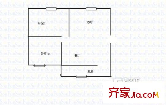 榕貴大廈 戶型圖 1