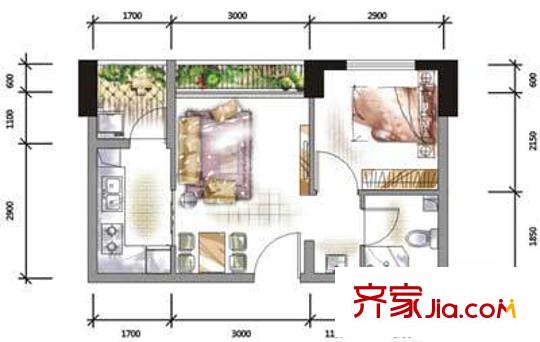 沙河社區(qū) 戶型圖
