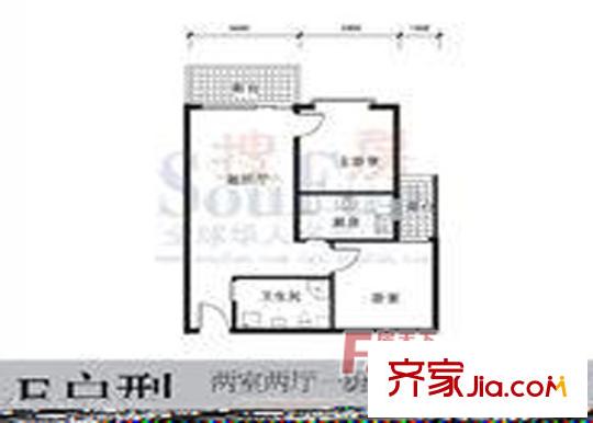 清誼花園戶型圖113 