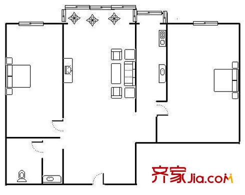 清誼花園 戶型圖