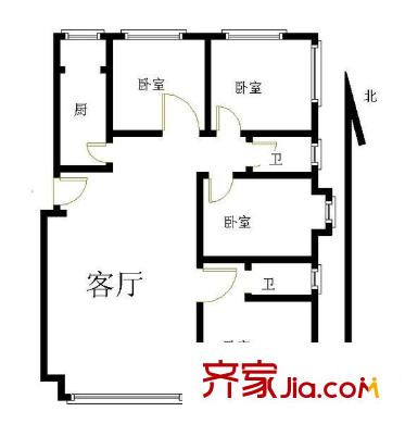  慶豐碧玉樓 戶型圖