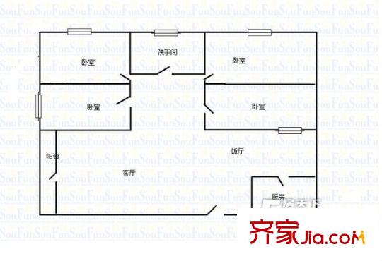  慶豐碧玉樓 戶型圖