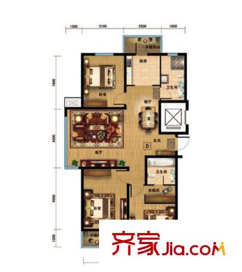 慶豐碧玉樓 戶型圖