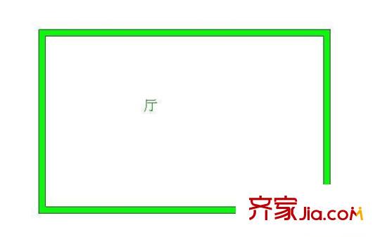 南國花錦 1室 戶型圖