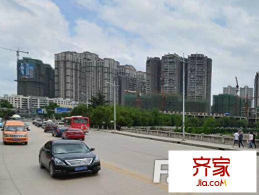 三五廠生活區(qū)外景圖 