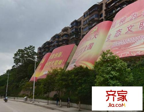 三五廠生活區(qū)外景圖 