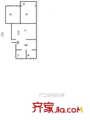 民政小區(qū) 戶型圖2