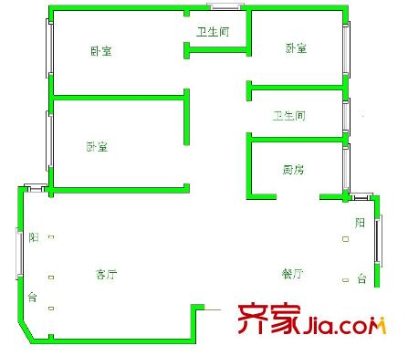 林語(yǔ)苑 戶型圖 1