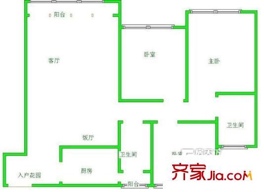 林語(yǔ)苑 戶型圖 2