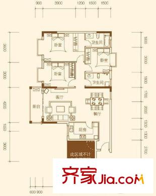  黔貴小區(qū) 戶型圖5