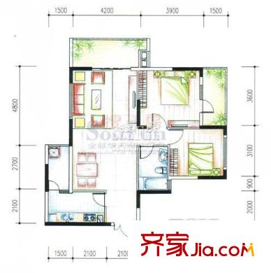 神舟科技大廈 戶型圖5