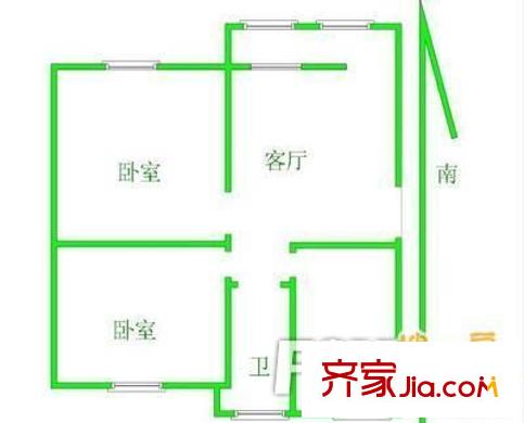 實驗三中經(jīng)適房 戶型圖 3