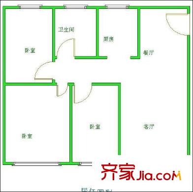榕貴大廈 戶型圖 2