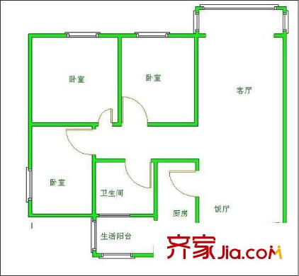 瑞祥居戶型圖02 