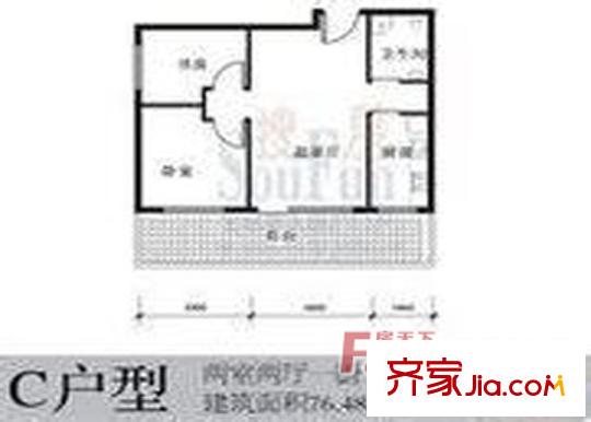 清誼花園戶型圖112 