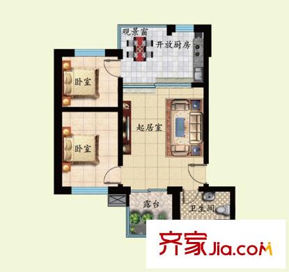 御溫泉 戶型圖 1
