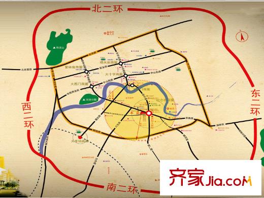 金熙府區(qū)位