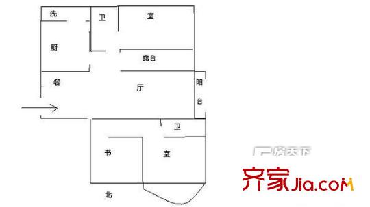 經(jīng)協(xié)大廈 戶型圖 1