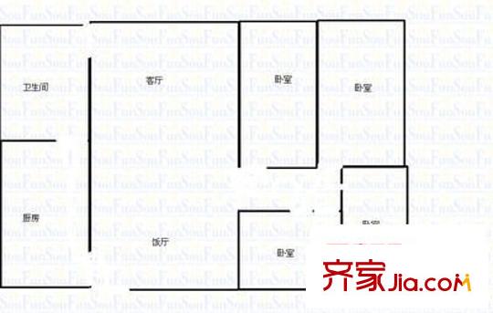 經(jīng)協(xié)大廈 4室 戶型圖
