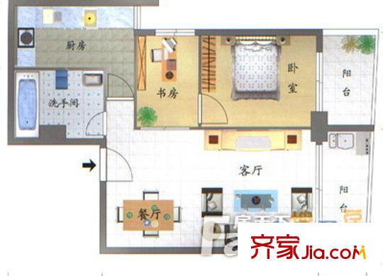 經(jīng)協(xié)大廈 戶型圖 4