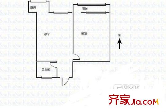 片子山小區(qū) 戶型圖 2