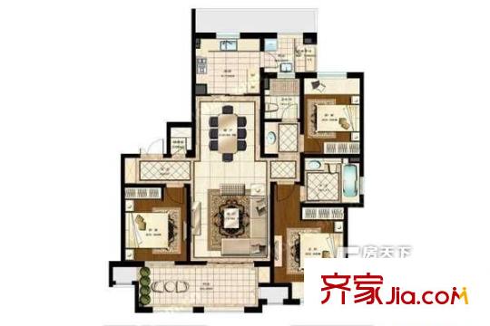 片子山小區(qū) 戶型圖 3