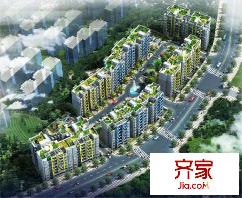 蘭亭北苑外景圖 效果圖
